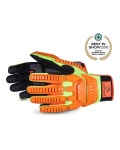 Superior MXD3O Clutch Gear Hi-Viz Mechanics Gloves with Anti-Impact D3O Backing