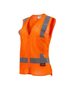 Radians SV2ZWOM Women's Hi-Vis Orange Economy Type R Class 2 Safety Vest Front