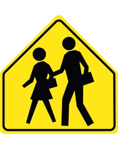 National Marker TM301 Pedestrian Crossing Graphic Traffic Sign