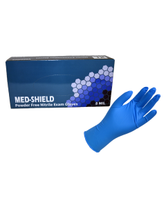 Seattle Glove V908MPF 8 mil, medical grade Disposable powder-free Nitrile Gloves (Sold by the case of 10 boxes)