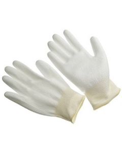 Seattle Glove WDP3 White cut resistant knit, white PU palm coated Gloves (sold by the dozen)
