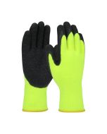 PIP 41-1425 Economy Hivis Yellow Acrylic Glove with Crinkle Latex
